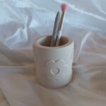 Flower Pot Pen Pot Make Up Brush Storage - Embellished flowers - www.amoresa.co.za