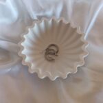 Wavy Edge Bowl Snacks Jewellery Ripples Eco resin jesmonite gypsum Amore Creative Collections South Africa unique decor handmade gifts