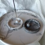 Incense holders - round hamsa hand boho eco resin ceramic jesmonite www.amoresa.co.za