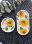 Sunflower Accessory Tray Gift Set - South Africa Online Handmade www.amoresa.co.za