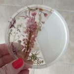 Botanical flower resin coasters - www.amoresa.co.za