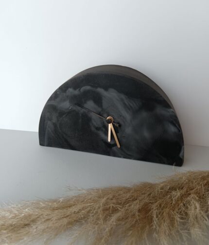 arch semi circle desktop clock unique client corporate gifts south africa online wholesale supplier jesmonite www.amoresa.co.za